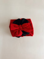 Red and Black Shredded Headwrap ❤️🖤